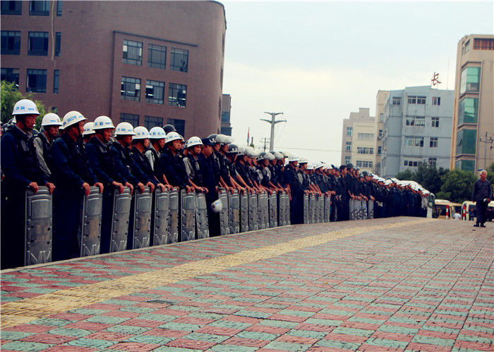 温州市嘉信保安服务公司举行大型活动