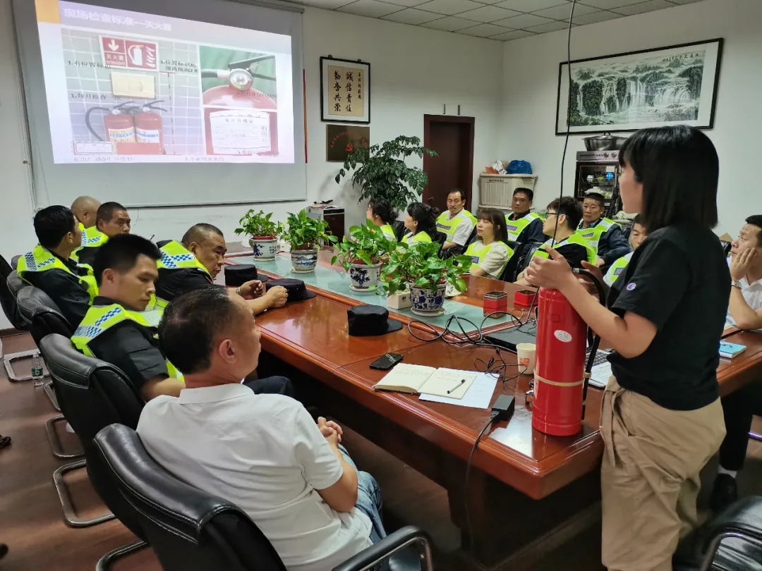 关注消防|嘉信保安开展消防培训